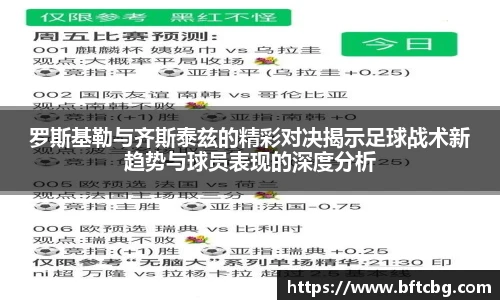 罗斯基勒与齐斯泰兹的精彩对决揭示足球战术新趋势与球员表现的深度分析